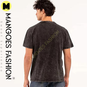 Camiseta Formal Extra Grande de Primera Calidad con Logotipo Personalizado, Algodón Suave para Hombre y Mujer, Cuello Redondo, Manga Corta, Ropa Casual - Product Image 2