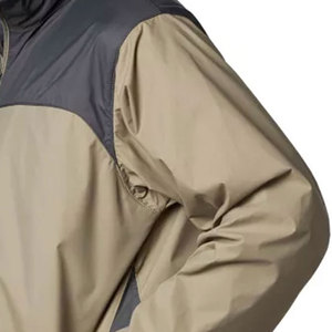 แจ็กเก็ตกันลมมีฮู้ดสำหรับผู้ชายเสื้อแจ็คเก็ตกันลมมีฮู้ดไซส์ใหญ่พิเศษสำหรับฤดูหนาว - Product Image 6