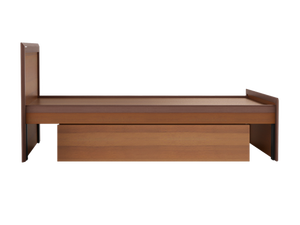 Cama de estilo moderno y contemporáneo, cama de tamaño individual con diseño de almacenamiento personalizado, cama de madera de alta calidad, precios al por mayor - Product Image 3