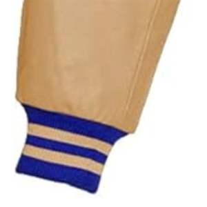 Nouvel an 2026 Design bleu Royal Varsity Letterman vestes avec couleur personnalisée et Logo manches en cuir Varsity Jacket pour unisexe - Product Image 5