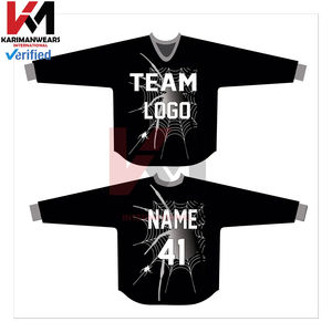 Maillot de joueur d'équipe personnalisé en sublimation respirant, séchage rapide, design élégant et personnalisable pour le haut en mesh fabriqué pour le terrain - Product Image 4