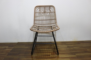 Modern Style Aluminum Frame PE Rattan Durable <b>Stackable</b> Outdoor <b>Dining</b> <b>Chair</b> for Living Room Hotel Restaurant Kitchen Villa - Product Image 6