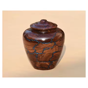 Las urnas de madera más preciosas para mascotas, suministros de accesorios para entierro, urnas de cremación de madera hechas a mano, urnas funerarias para cenizas de mascotas de 200 pulgadas cúbicas - Product Image 6