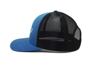 Sombreros de camionero con bordado de cabeza de martillo y logotipo personalizado OEM sombreros de malla de moda de algodón 100% de alta calidad para exteriores informales - Product Image 3