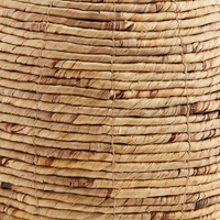 Vase à fleurs en jacinthe d'eau Artisanat fabriqué au Vietnam Matériau écologique pour la décoration intérieure Vente en gros