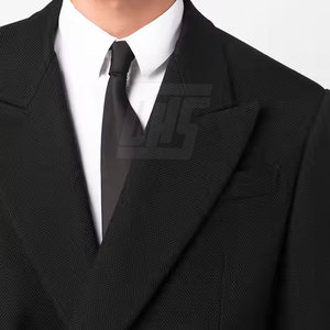 Trench-coat d'hiver chaud pour hommes avec tissu mélangé de laine et design personnalisé pour la mode. - Product Image 3