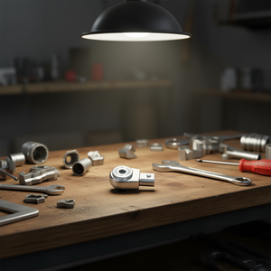 Clé à cliquet réversible Usag, conception à double action pour un serrage et un desserrage efficaces - Product Image 3