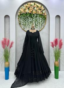 Pakistani Indian Salwar Kameez Stitched Shalwar Kameez Ready Made Anarkali Gown <strong>Cloth</strong> Eid Collection Selling Dress - Product Image 6