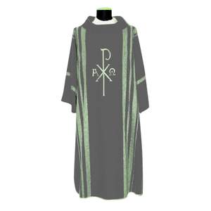 Tenue traditionnelle du Saint Sacrement à coupe large Détail brodé Léger Confort Sacré Unisexe Tissu Mélange Chasuble Robes - Product Image 3