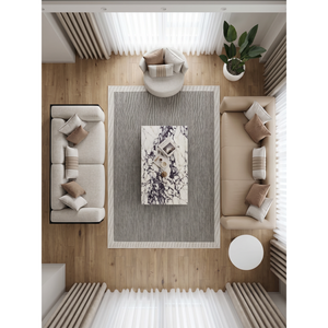 Wholesale Washable Polypropylene Area Rug DECCORE DC004 Brown Machine Made <b>Turkish</b> <b>Carpet</b> for Living Room Hotel Project - Product Image 1