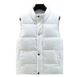 Chaleco de Alta Calidad para Hombre, con Cierre, Grueso, Abrigado, de Pana, Sin Mangas, Informal, para Otoño, Golf, Trabajo - Product Image 2