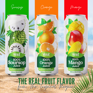 Para la marca, puré de naranja 100% natural, recién exprimido, 490 ml, sin azúcar, directo de fábrica, Vietnam, OEM, ODM, enlatado (envasado en lata), embalaje privado - Product Image 6