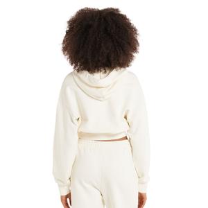 เสื้อฮู้ดครอปแขนยาวสีพื้นสไตล์ Y2K สตรีทแวร์ทรงหลวม พิมพ์ลายโลโก้ด้านหน้า สำหรับฤดูหนาว - Product Image 2