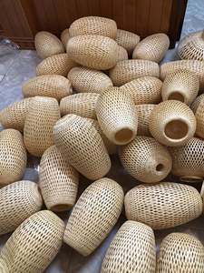 Wholesale Bamboo Lighting Rattan Decorative Modern Pendant Lamp Home <b>Decor</b> Hanging <b>Light</b> - Product Image 5