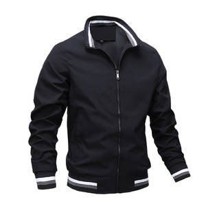 Blouson d'hiver unisexe grande taille en softshell, coupe bomber, personnalisable, coupe-vent, design en toile, service OEM élégant pour hommes - Product Image 2
