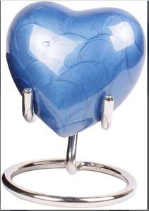 Las mejores ofertas Urnas de cremación de latón con forma de corazón Urna de cremación hecha a mano de estilo americano a la venta por exportadores - Product Image 2