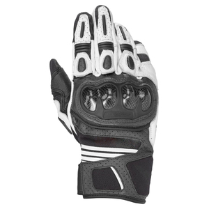 Gants de course en cuir de vachette personnalisables pour hommes, avec protection renforcée et protection des jointures pour la conduite à moto - Product Image 4