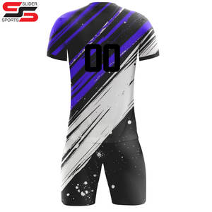 Uniforme d'équipe de football pour hommes adultes personnalisés ensembles d'entraînement de haute qualité avec logo imprimé maillots de football vêtements de sport - Product Image 2