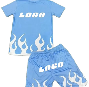 Fabrication LOGO personnalisé Ensembles été hommes Gym Fitness Shorts et chemise Ensemble pour hommes Polyester Garçon Mesh Shorts Sublimation T-shirts - Product Image 4