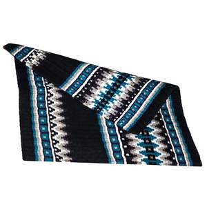 Manta de Silla de Montar Clásica de Lana Tejida a Mano en Colores Personalizados, Almohadilla Duradera para Montar a Caballo, Polialgodón, para Exposiciones Ecuestres Occidentales, EquiElite Exports - Product Image 5