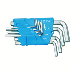 Jeu de clés Allen hexagonales en pouces Gedore de 8 pièces avec support en plastique - Product Image 2