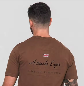 Camiseta de Verano de Poliéster/Algodón de Alta Calidad OEM, Talla Grande, con Logotipo Personalizado, Diseño Propio - Product Image 6