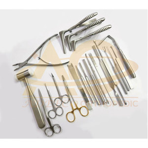 ชุดเครื่องมือจมูก,ชุดเครื่องมือผ่าตัดจมูก21ชิ้น,เครื่องมือผ่าตัดพลาสติก - Product Image 6