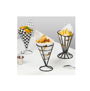 Break Metal 12 Holes <b>Ice</b> <b>Cream</b> Cone Stands Clear Design Display Stand for Weddings Parties Decorative Items - Product Image 3