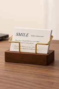 Tarjetero de Madera Maciza de Primera Calidad |   Estuche de Madera para Tarjetas Bancarias, para Tarjetas de Crédito y Débito |   Almacenamiento de Tarjetas de Madera Minimalista Hecho a Mano - Product Image 2