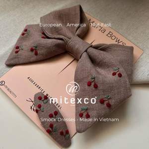 Vietnam Bandeaux en coton faits à la main pour les filles Accessoires de cheveux en gros Service OEM - Product Image 5