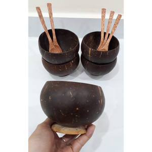 ¡Tendencia caliente 2025! Taza de coco natural para bebidas hecha en Vietnam | Taza reutilizable no tóxica hecha a mano para batidos y jugos - Product Image 2