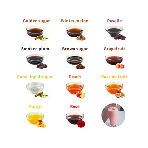 Kualitas tinggi Taiwan merek peach syrup peach untuk lezat minuman dan makanan buatan rumah