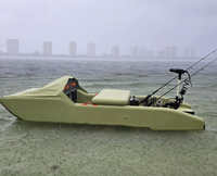 Bateau de pêche pliable, bateau ponton qui s'adapte au coffre de voiture, kayak modulaire portable, sièges 2-6, bateau de pêche gonflable vert avec moteur