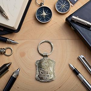 3 Inch Vintage Style Stainless Steel Hydraulic Nickle Keychain For Corporate Gifts and Promotional Events - Product Image 3