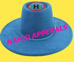 Chapeau en cuir de garçon de vache de qualité supérieure nouveaux chapeaux en cuir personnalisés à la mode pour chapeau de Cowboy utilisation de haute qualité pour les hommes - Product Image 1