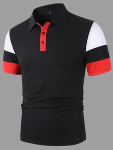 เสื้อยืดโปโลแขนสั้นสำหรับผู้ชายเสื้อโปโลลำลองปรับแต่งโลโก้ได้ - Product Image 4