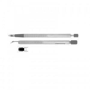 Venta Directa de Fábrica: Cuchillo Quirúrgico de Acero Inoxidable con Forma de Media Luna y Diamante - Instrumentos Quirúrgicos Generales Reutilizables de Alta Calidad - Product Image 1
