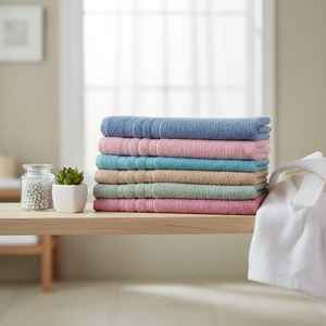 Wholesale 100 Percent Turkish Cotton Hotel Bath and Face <b>Towel</b> Customized Size Modern Pattern 450 GSM Super Absorbent - Product Image 3