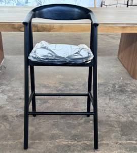 Sillas de Bar Cómodas y Duraderas Hechas de Madera de Teca Sólida para Comedores y Muebles de Bar para el Hogar - Product Image 6