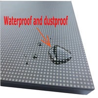 Módulo de Pantalla LED GOB 4K Resistente al Agua, Pantalla LED Personalizada Resistente a Impactos para Interiores, para Tiendas Minoristas y Ascensores