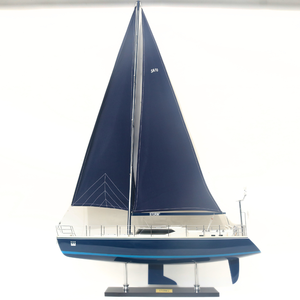 Storm 2 Collection de yachts en bois faits à la main America Cup Livraison rapide Collection nautique Fabriqué au patrimoine océanique du Vietnam - Product Image 1