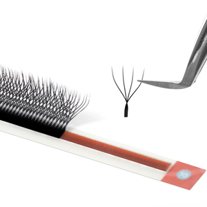 Cils avec logo personnalisé, meilleur fournisseur, cils pré-faits 14D, cils volumineux, cils tissés à la main, plateaux de cils en cachemire en gros - Product Image 3