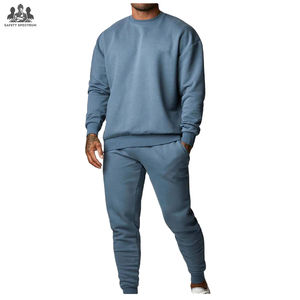 Conjunto Deportivo de Invierno para Hombre al por Mayor |   Conjunto de Sudadera con Capucha y Pantalones Deportivos |   Algodón 100% Ecológico y Sólido |   Ropa Deportiva Informal |   Proveedor al por Mayor - Product Image 1