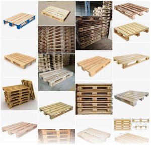 พาเลทไม้มาตรฐานยุโรป Euro EPAL แบบสองหน้า พร้อมช่องเข้า 4 ทิศทาง - Product Image 1