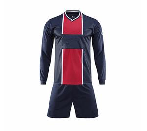 Ensemble de vêtements de football pour adultes à manches longues personnalisé, uniforme de sport respirant avec logo personnalisé, sublimation, nom de marque personnalisé - Product Image 3
