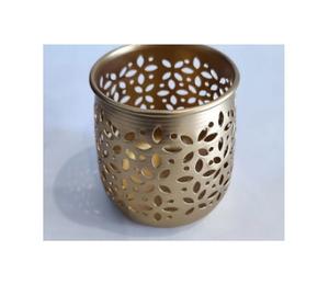 ชุดน้ำชาทำจากทองเหลืองแบบโบราณที่แขวนเทียนทำจากโลหะแบบคลาสสิก - Product Image 4