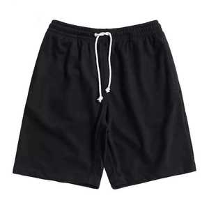 Shorts de sport et de course en polyester à séchage rapide, respirants, unis, style urbain, pour la gym et le fitness, avec taille élastique - Product Image 4