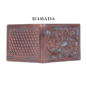 New Stylish Unique Engraved Leather <b>Wallet</b> Hand Carved <b>Men's</b> Leather Bi Fold <b>Wallet</b> Personalized Hand Tooled Fancy Leather Purse - Product Image 3