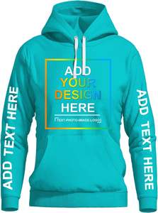 Pull décontracté à manches longues pour femmes sweat à capuche en coton polyester polaire imprimé personnalisé poche kangourou hiver à capuche - Product Image 6