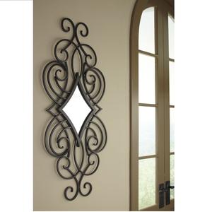 Espejo de Pared Decorativo para Interiores, Diseño de Hojas, Espejo Decorativo Clásico y Moderno, Múltiples Diseños de Acabado - Product Image 1